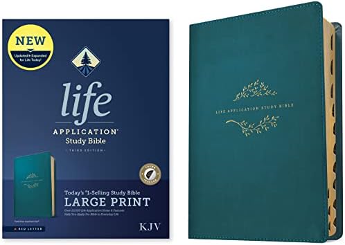 KJV Life Application Study Bible, Third Edition (LeatherLike